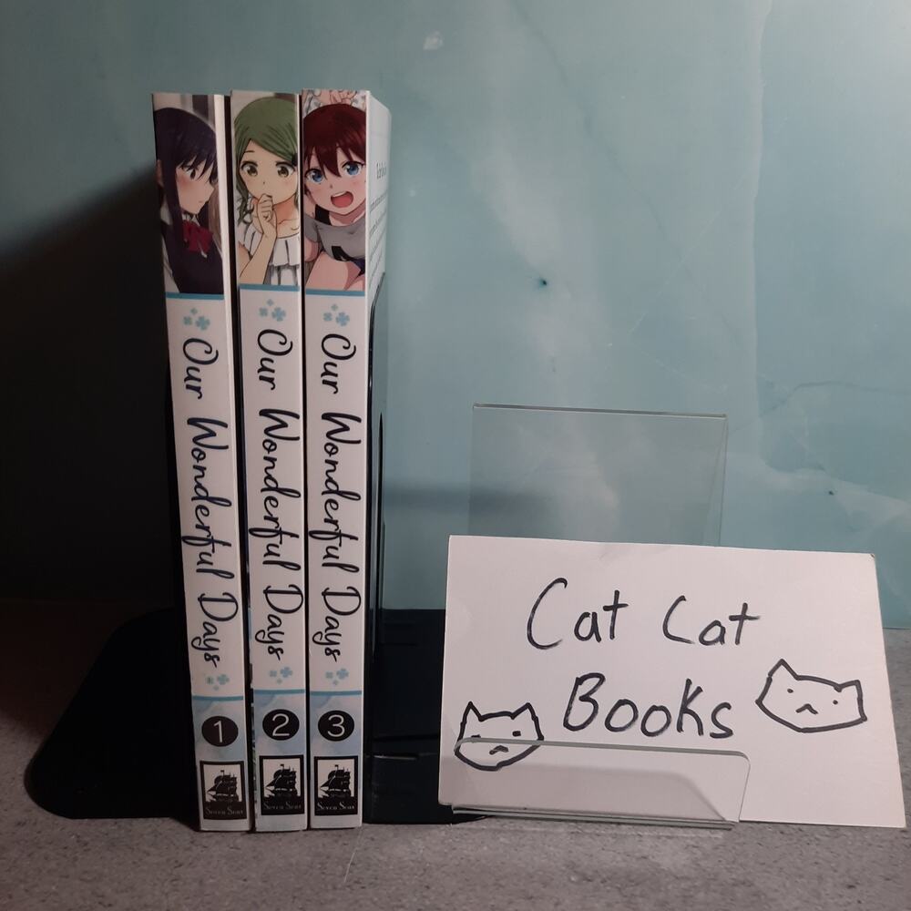 📚 Our Wonderful Days Vol. 1-3 Official English Manga Bundle Paperback Yuri